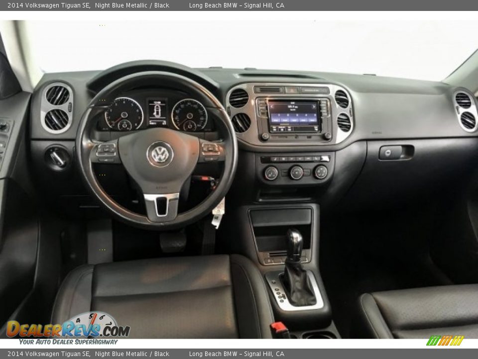 2014 Volkswagen Tiguan SE Night Blue Metallic / Black Photo #24