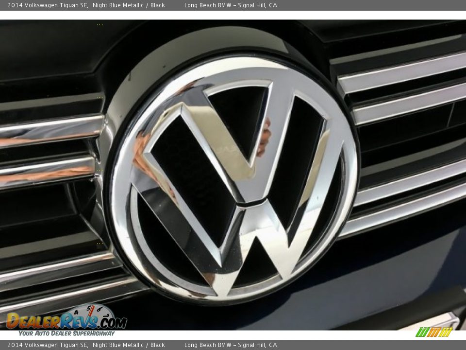 2014 Volkswagen Tiguan SE Night Blue Metallic / Black Photo #30