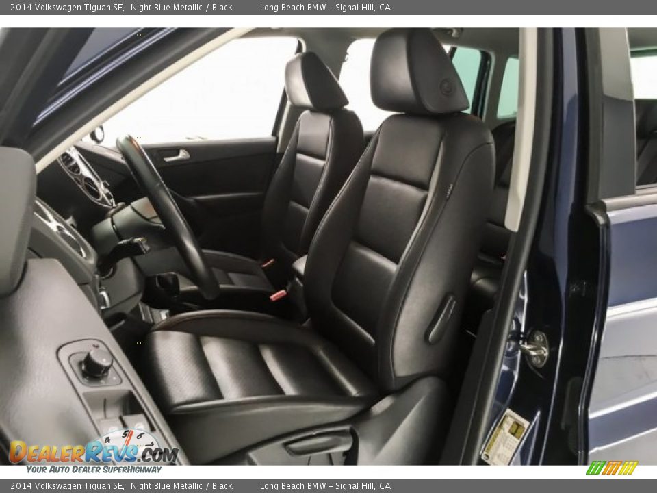 2014 Volkswagen Tiguan SE Night Blue Metallic / Black Photo #31