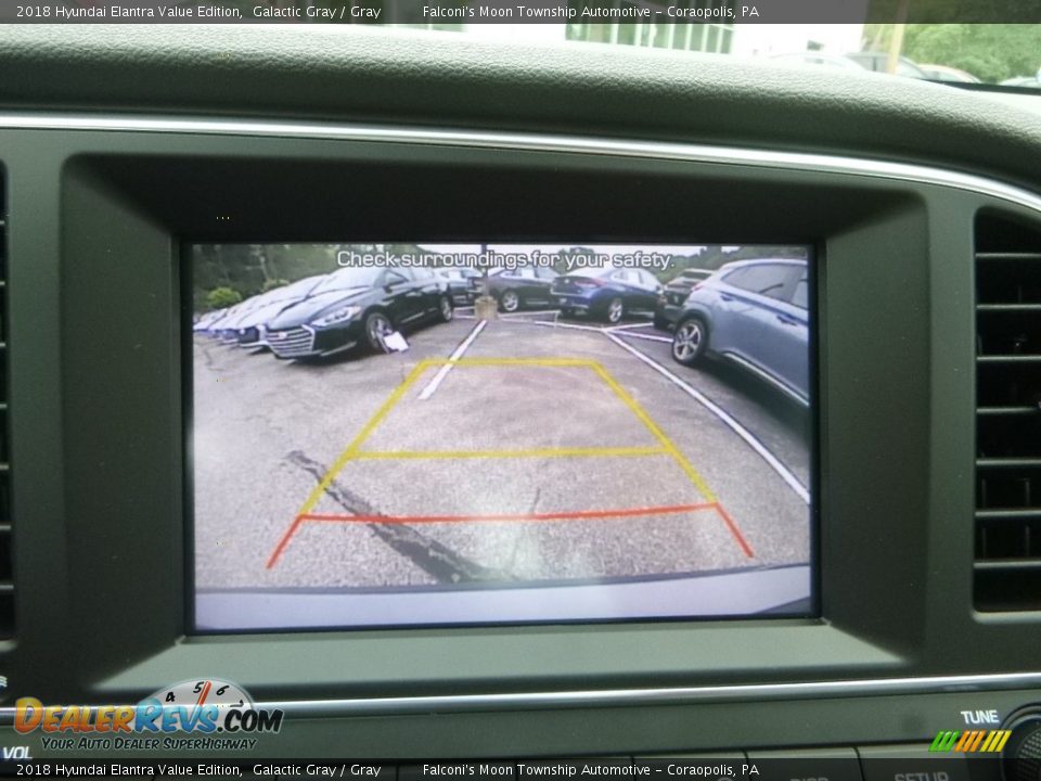 2018 Hyundai Elantra Value Edition Galactic Gray / Gray Photo #15