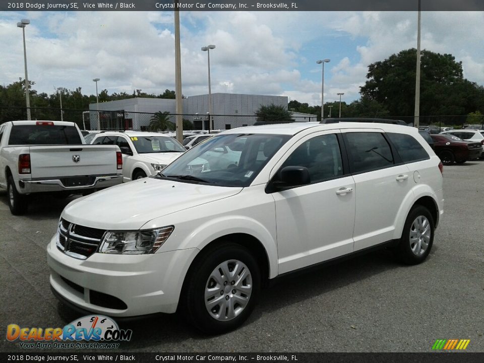 2018 Dodge Journey SE Vice White / Black Photo #1