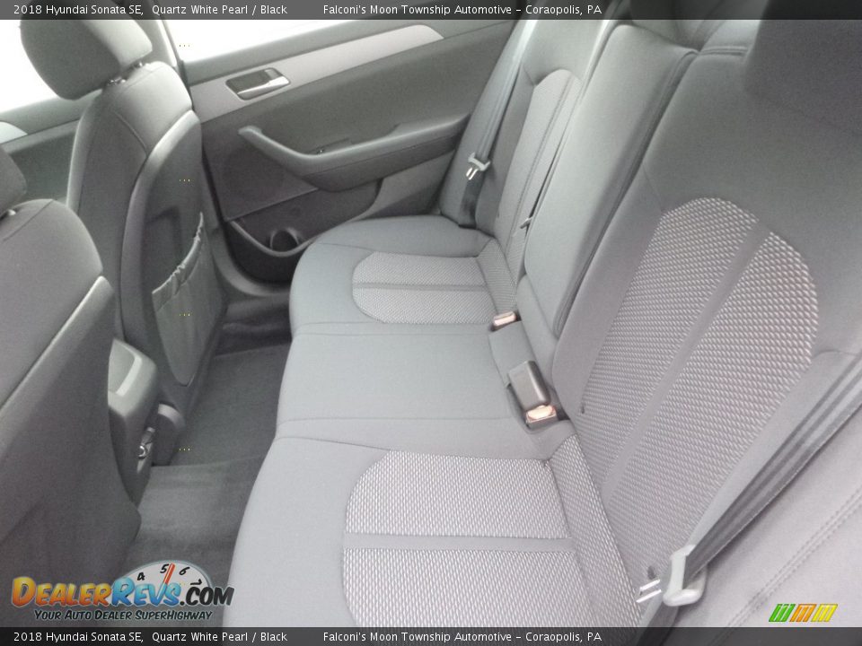 2018 Hyundai Sonata SE Quartz White Pearl / Black Photo #9