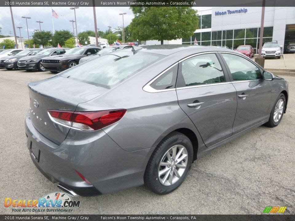 2018 Hyundai Sonata SE Machine Gray / Gray Photo #2