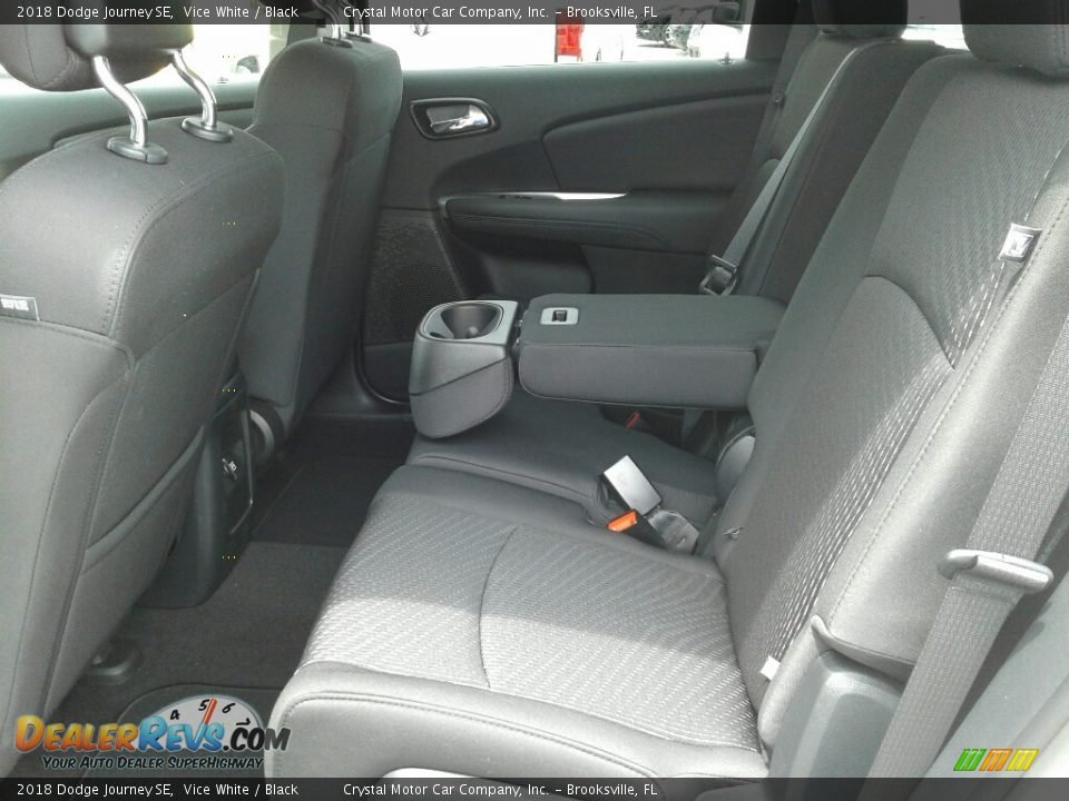 2018 Dodge Journey SE Vice White / Black Photo #10