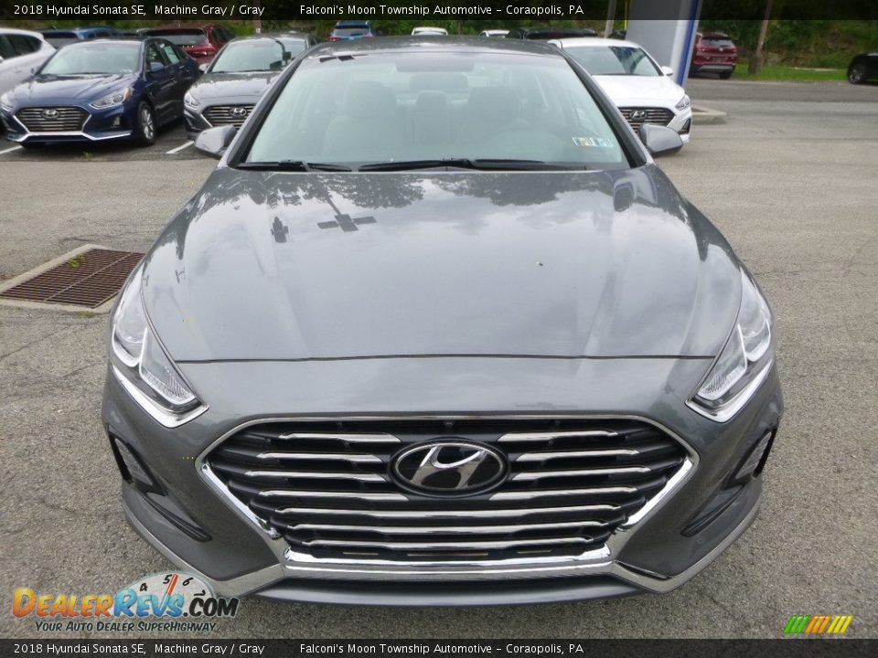 2018 Hyundai Sonata SE Machine Gray / Gray Photo #4