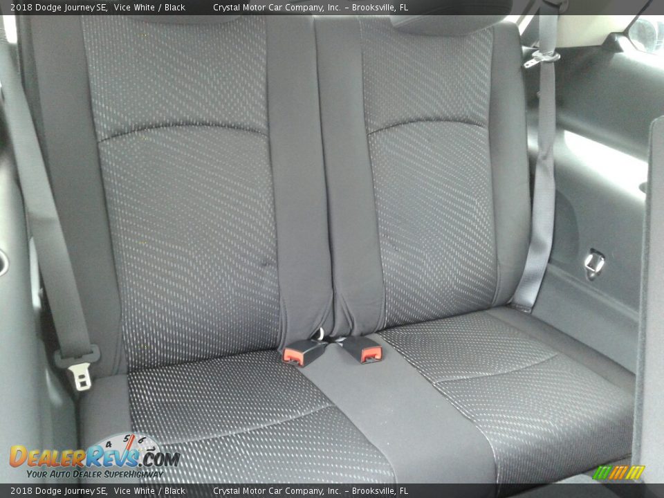 2018 Dodge Journey SE Vice White / Black Photo #11