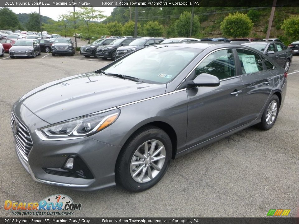 2018 Hyundai Sonata SE Machine Gray / Gray Photo #5
