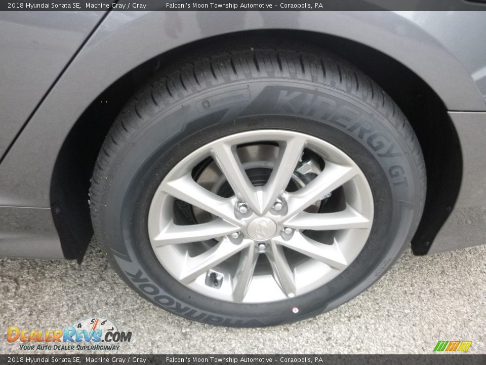 2018 Hyundai Sonata SE Machine Gray / Gray Photo #8