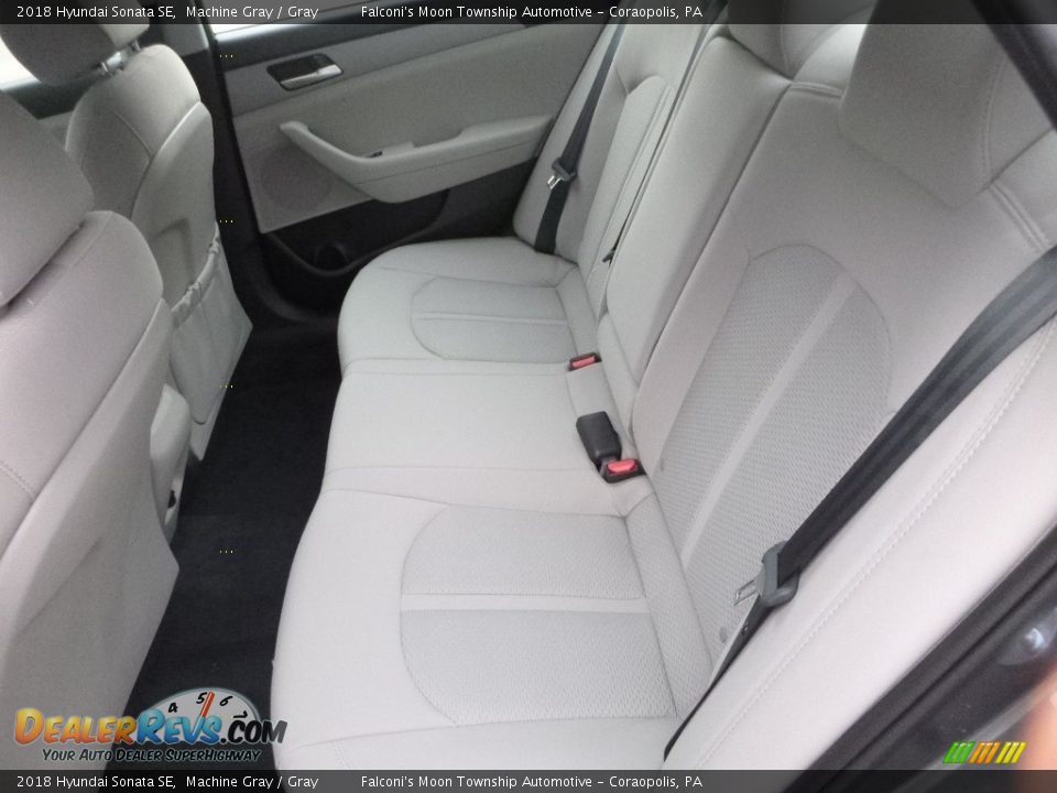 2018 Hyundai Sonata SE Machine Gray / Gray Photo #9