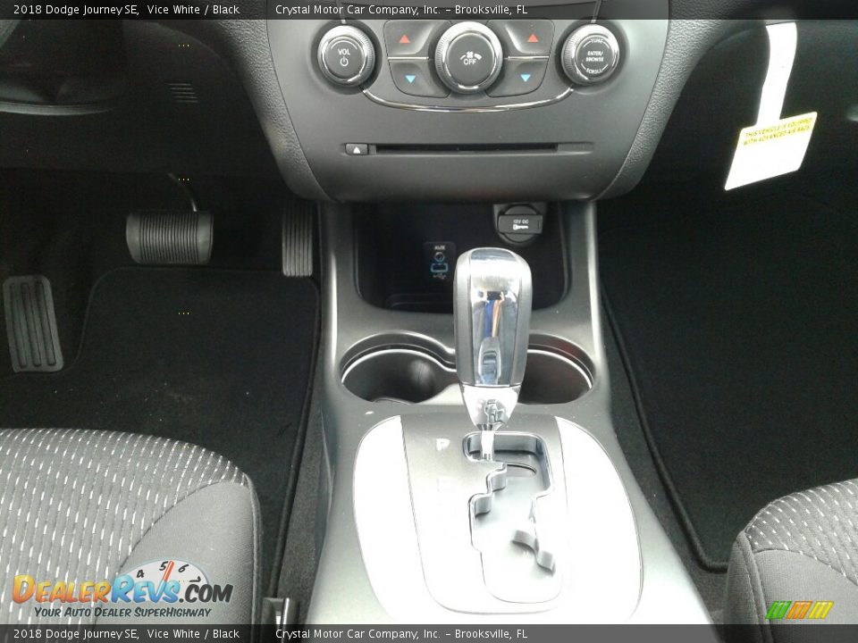 2018 Dodge Journey SE Vice White / Black Photo #16