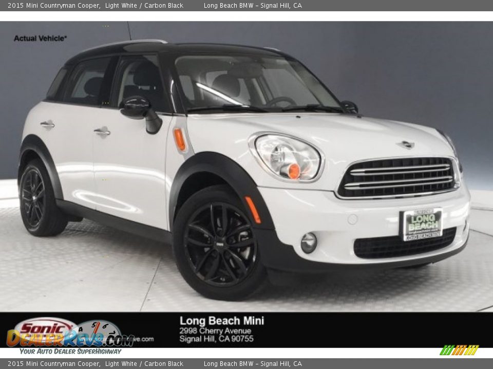 2015 Mini Countryman Cooper Light White / Carbon Black Photo #1