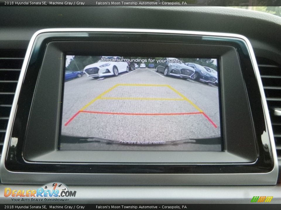 2018 Hyundai Sonata SE Machine Gray / Gray Photo #15