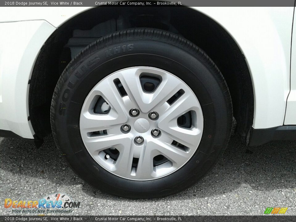 2018 Dodge Journey SE Vice White / Black Photo #20
