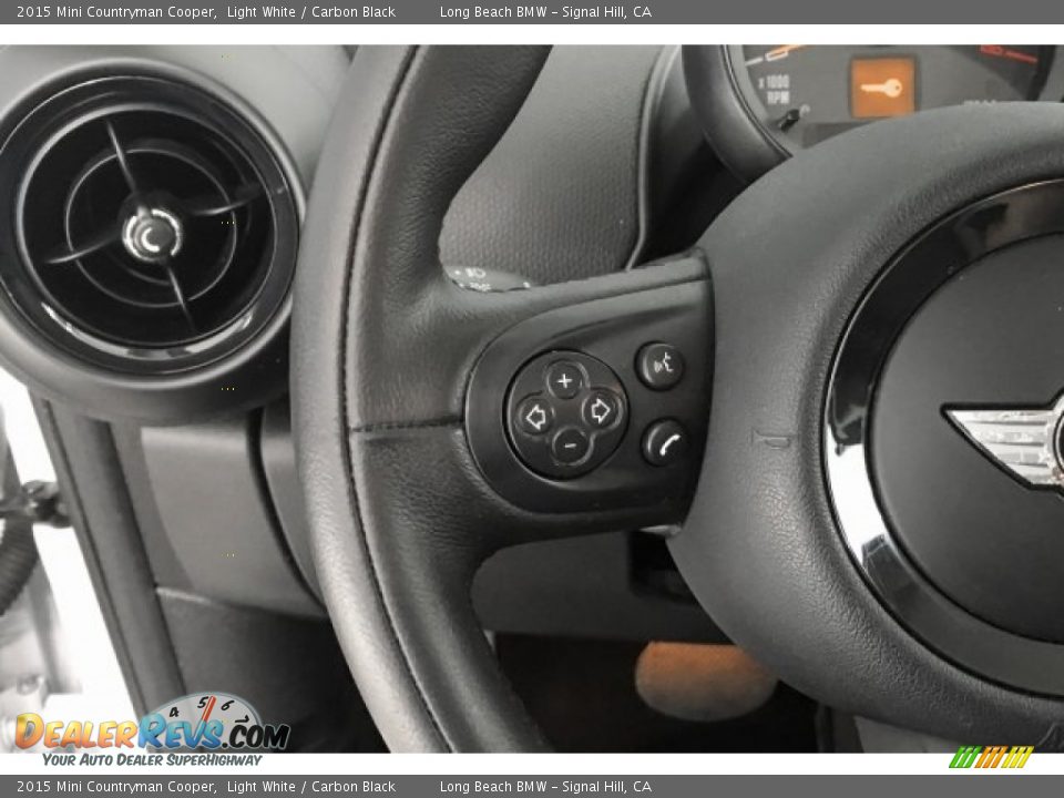 2015 Mini Countryman Cooper Light White / Carbon Black Photo #15