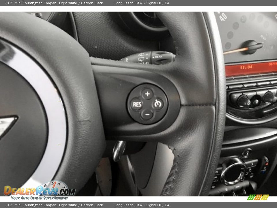2015 Mini Countryman Cooper Light White / Carbon Black Photo #16