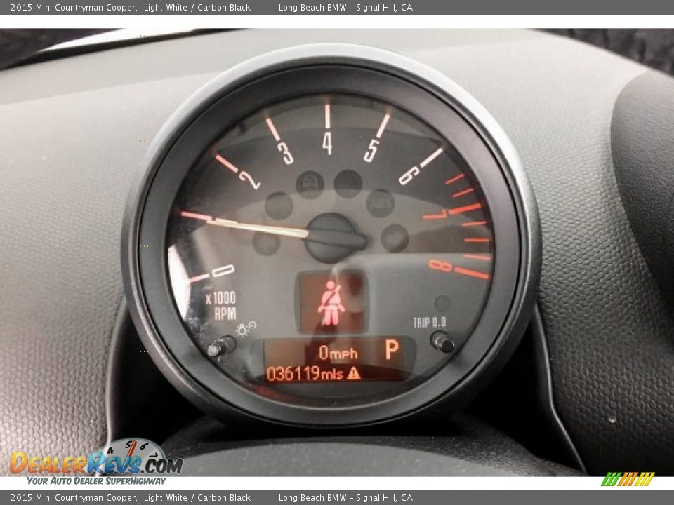2015 Mini Countryman Cooper Light White / Carbon Black Photo #17