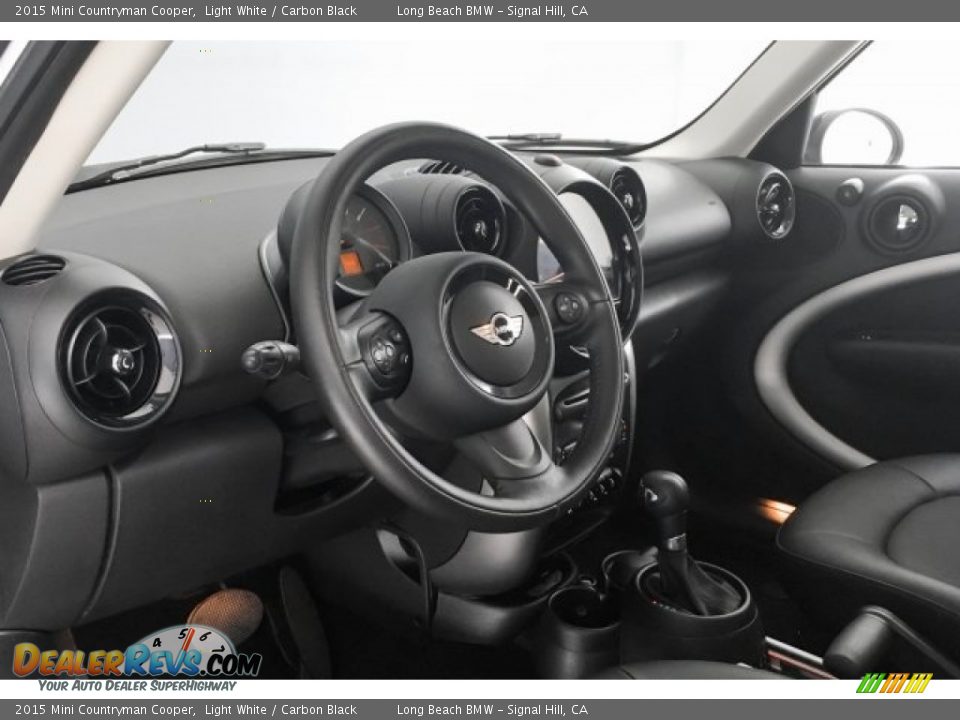 2015 Mini Countryman Cooper Light White / Carbon Black Photo #18