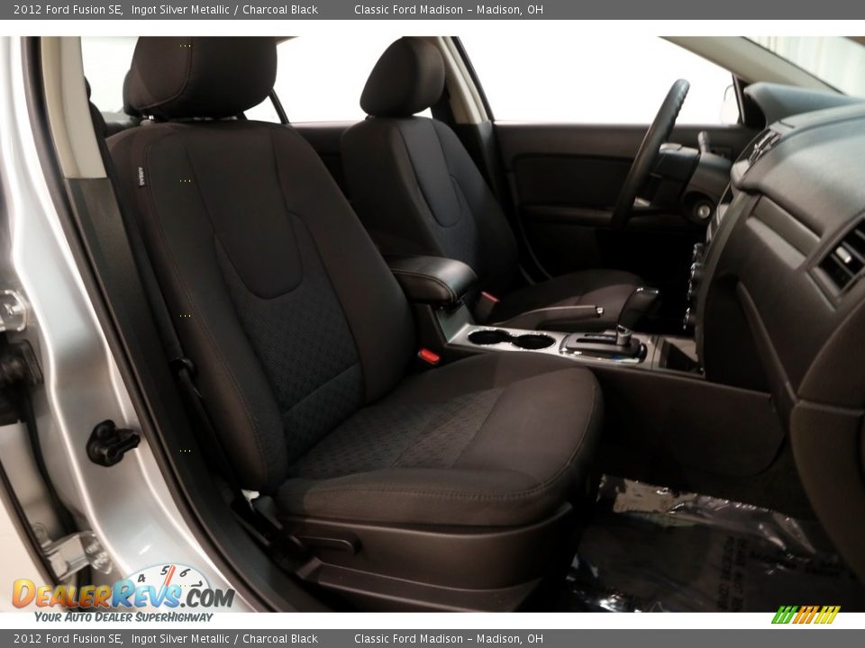 2012 Ford Fusion SE Ingot Silver Metallic / Charcoal Black Photo #13