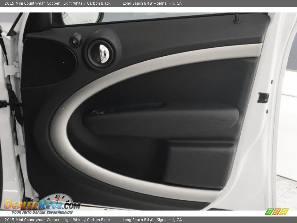 2015 Mini Countryman Cooper Light White / Carbon Black Photo #25