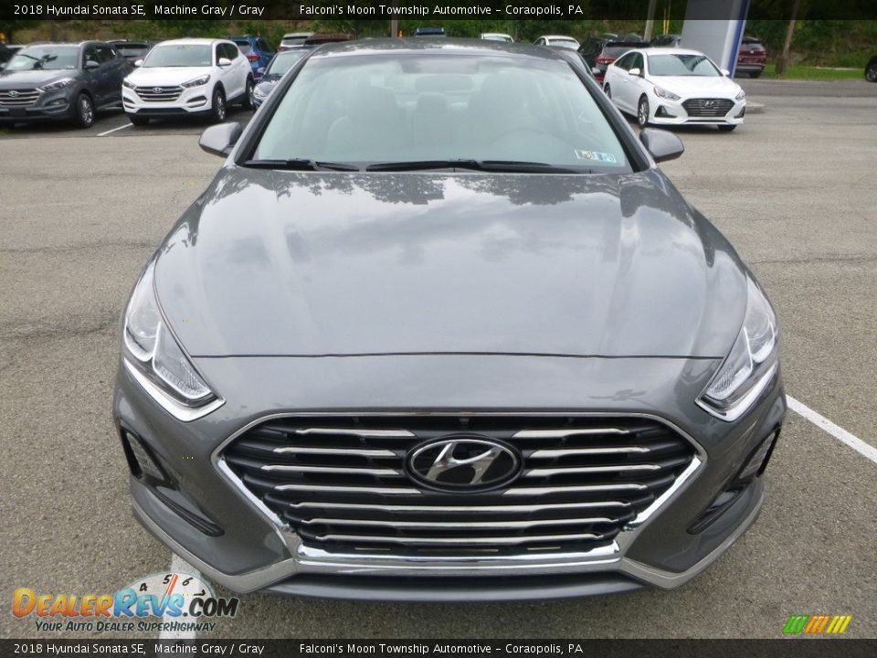 2018 Hyundai Sonata SE Machine Gray / Gray Photo #4
