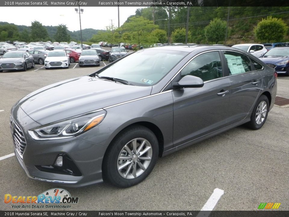 2018 Hyundai Sonata SE Machine Gray / Gray Photo #5