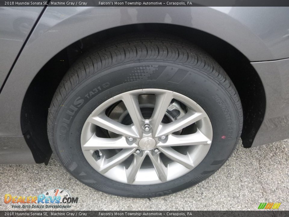 2018 Hyundai Sonata SE Machine Gray / Gray Photo #8