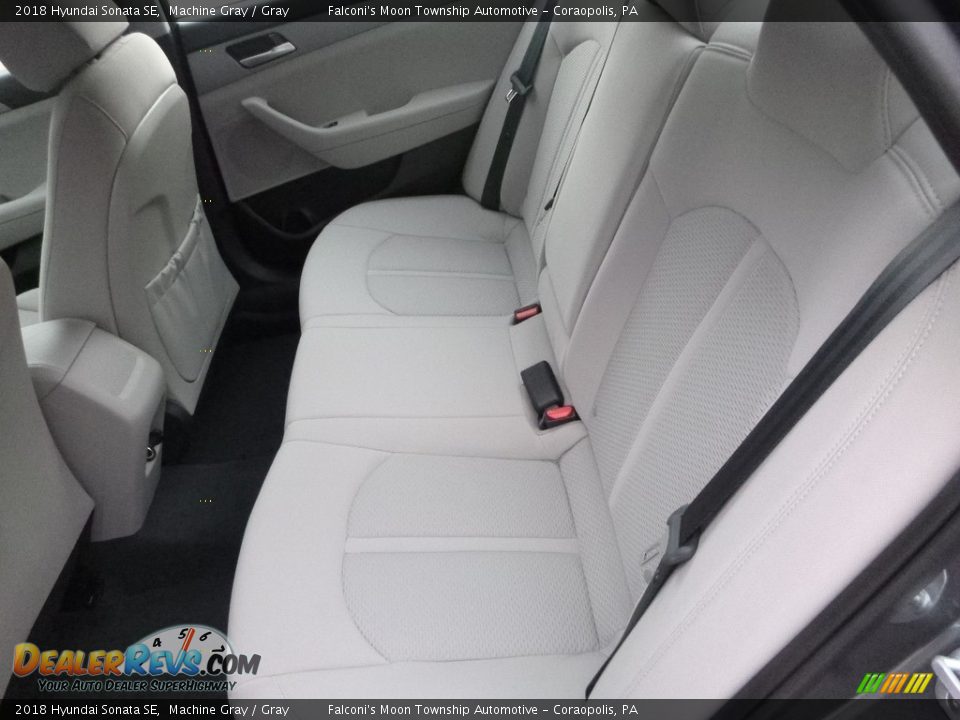 2018 Hyundai Sonata SE Machine Gray / Gray Photo #9