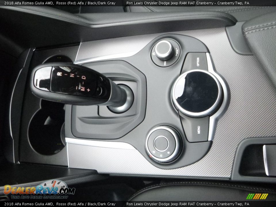 2018 Alfa Romeo Giulia AWD Rosso (Red) Alfa / Black/Dark Gray Photo #29