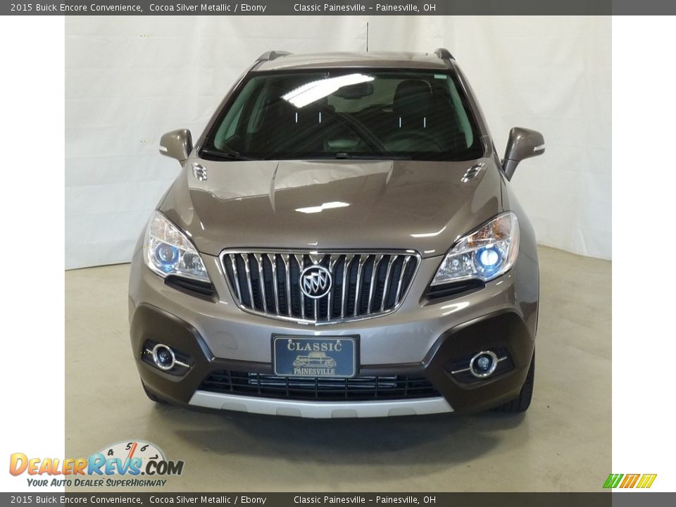 2015 Buick Encore Convenience Cocoa Silver Metallic / Ebony Photo #4