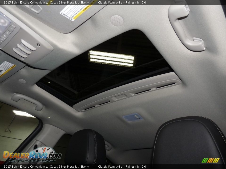 2015 Buick Encore Convenience Cocoa Silver Metallic / Ebony Photo #6