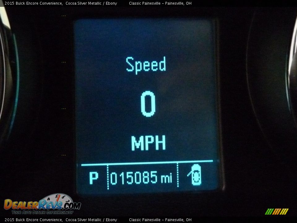 2015 Buick Encore Convenience Cocoa Silver Metallic / Ebony Photo #14