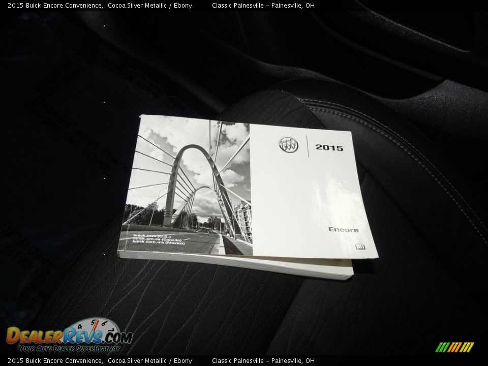 2015 Buick Encore Convenience Cocoa Silver Metallic / Ebony Photo #16