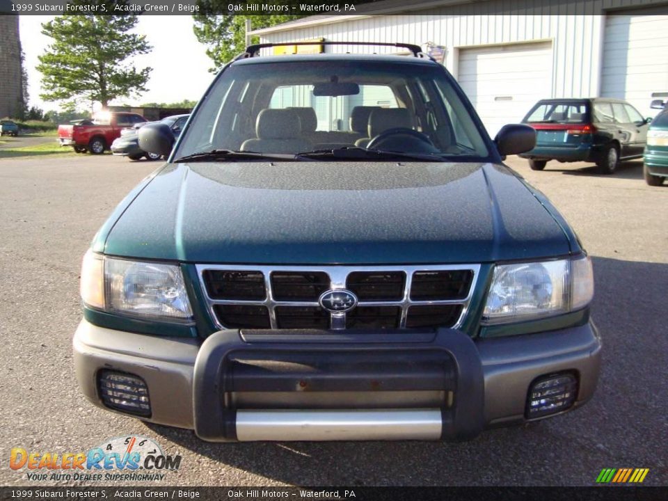 1999 Subaru Forester S Acadia Green / Beige Photo #4