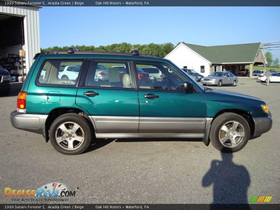 1999 Subaru Forester S Acadia Green / Beige Photo #6
