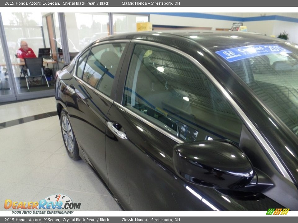 2015 Honda Accord LX Sedan Crystal Black Pearl / Black Photo #11