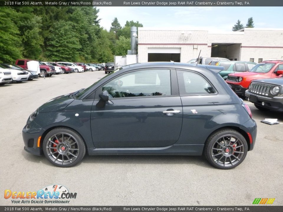 Metallo Gray 2018 Fiat 500 Abarth Photo #2
