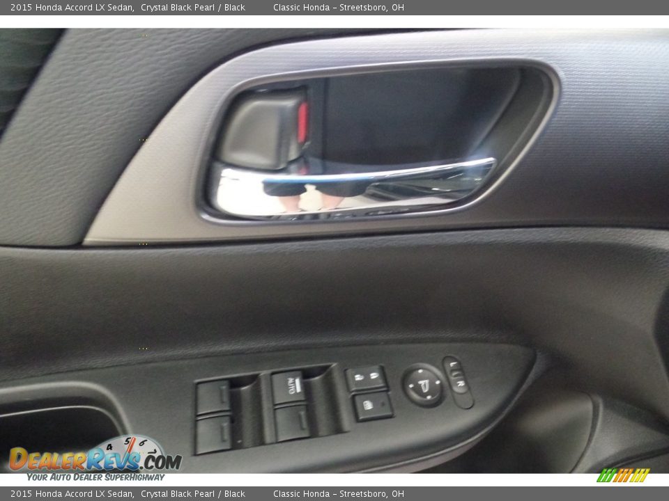 2015 Honda Accord LX Sedan Crystal Black Pearl / Black Photo #21