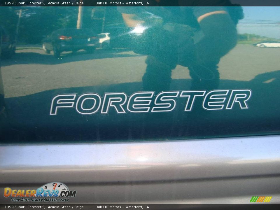1999 Subaru Forester S Acadia Green / Beige Photo #9