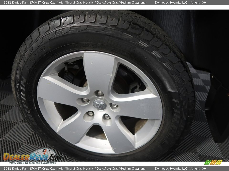 2012 Dodge Ram 1500 ST Crew Cab 4x4 Mineral Gray Metallic / Dark Slate Gray/Medium Graystone Photo #25