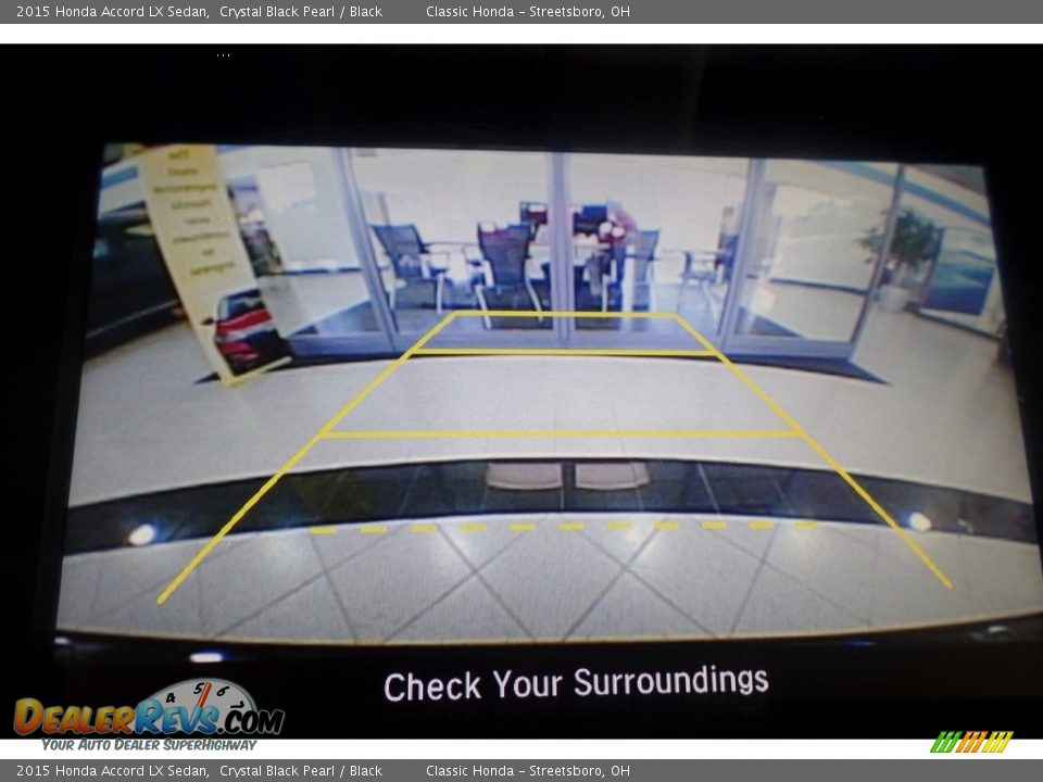 2015 Honda Accord LX Sedan Crystal Black Pearl / Black Photo #24