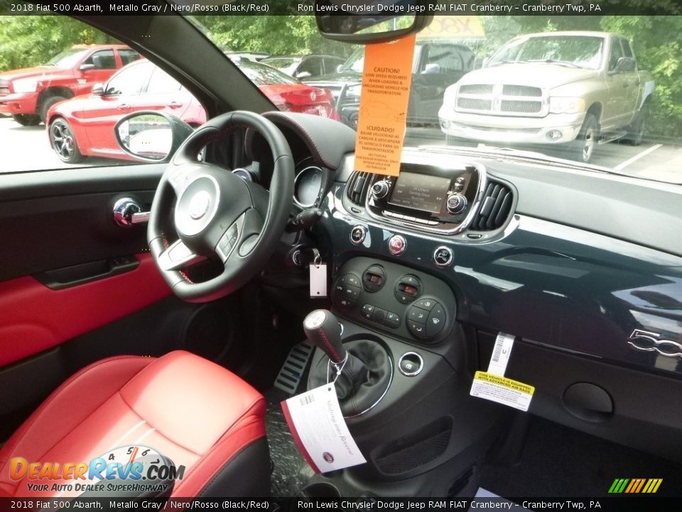 Dashboard of 2018 Fiat 500 Abarth Photo #11