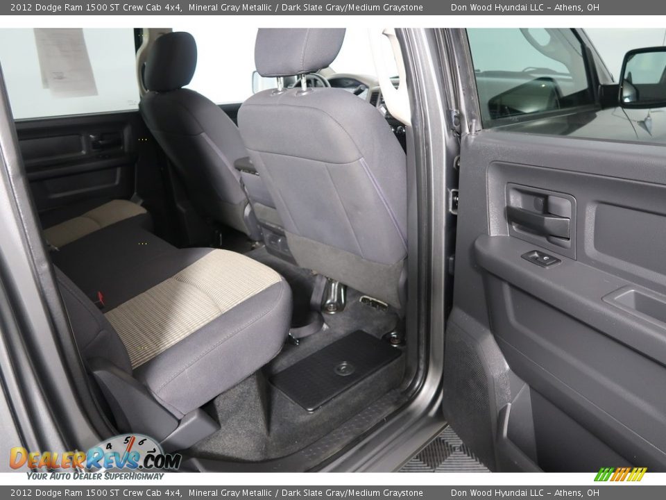 2012 Dodge Ram 1500 ST Crew Cab 4x4 Mineral Gray Metallic / Dark Slate Gray/Medium Graystone Photo #31