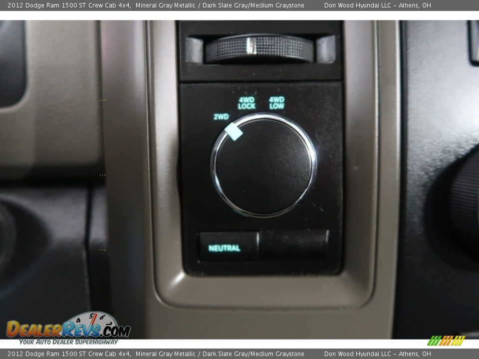 2012 Dodge Ram 1500 ST Crew Cab 4x4 Mineral Gray Metallic / Dark Slate Gray/Medium Graystone Photo #35