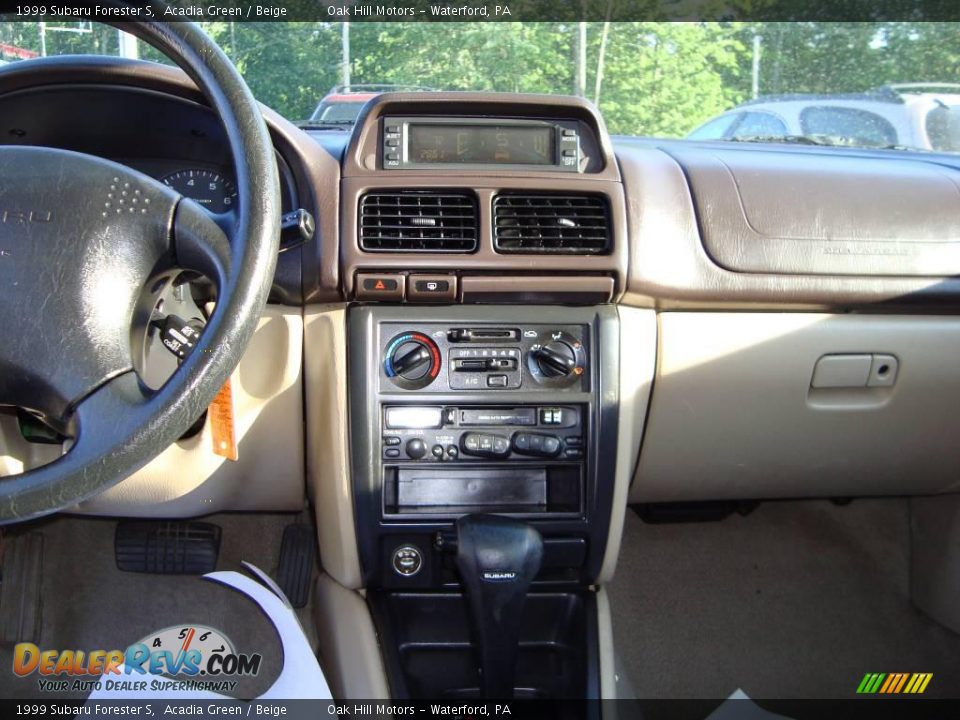 1999 Subaru Forester S Acadia Green / Beige Photo #10