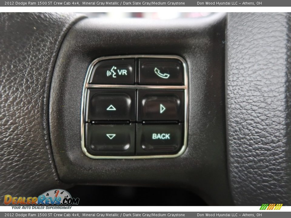 2012 Dodge Ram 1500 ST Crew Cab 4x4 Mineral Gray Metallic / Dark Slate Gray/Medium Graystone Photo #36