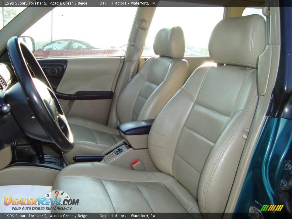 1999 Subaru Forester S Acadia Green / Beige Photo #11