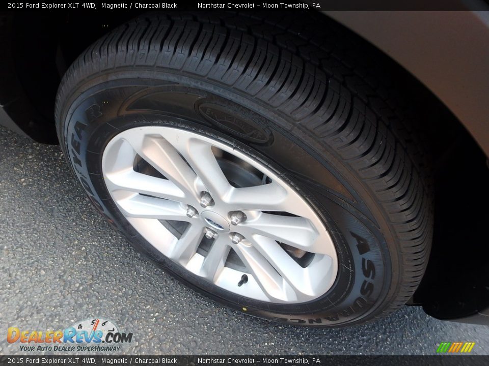2015 Ford Explorer XLT 4WD Magnetic / Charcoal Black Photo #14