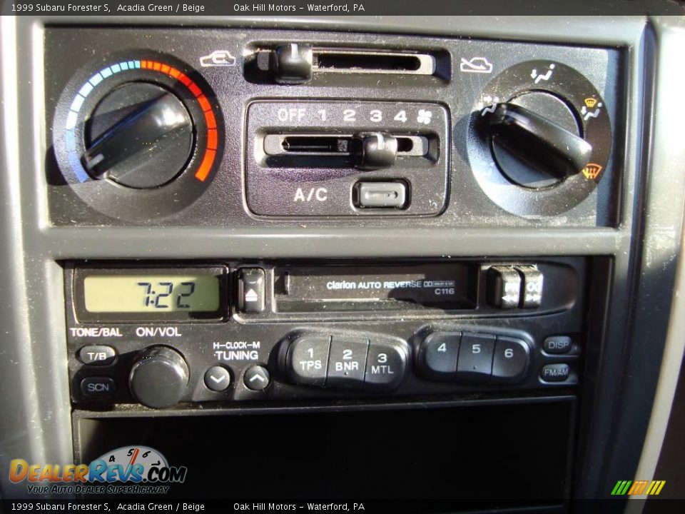 1999 Subaru Forester S Acadia Green / Beige Photo #14