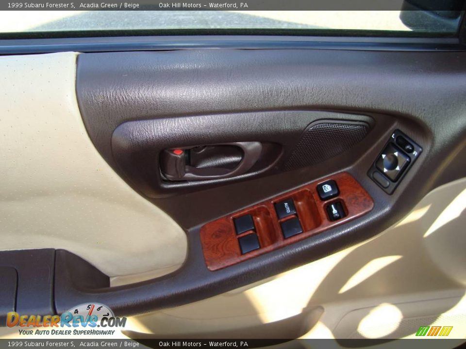 1999 Subaru Forester S Acadia Green / Beige Photo #15