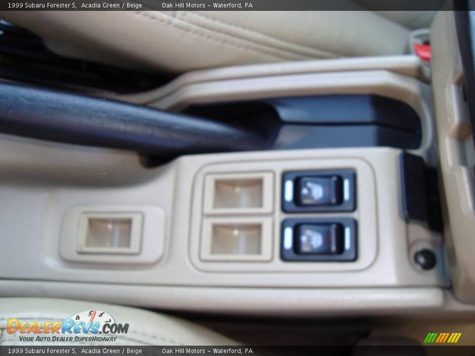 1999 Subaru Forester S Acadia Green / Beige Photo #16